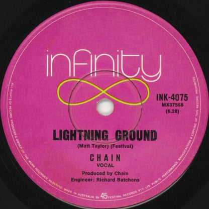 Chain (4) : Black And Blue (7", Single)