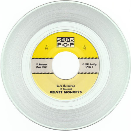 Velvet Monkeys* : Rock The Nation b/w Why Don't We Do It In The Road? (7", Single, Ltd, Cle)