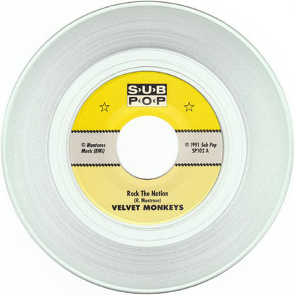 Velvet Monkeys* : Rock The Nation b/w Why Don't We Do It In The Road? (7", Single, Ltd, Cle)