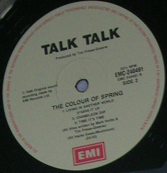 Talk Talk : The Colour Of Spring (LP, Album)