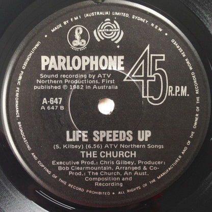 The Church : Almost With You (7", Single, Fla)