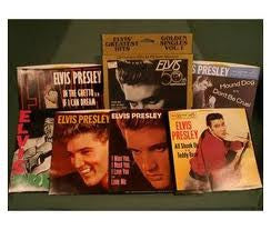 Elvis Presley : Elvis' Greatest Hits - Golden Singles Vol. I (7", Single, Mono, Styrene + 7", Single, Mono, Styr)