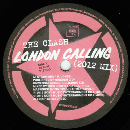 The Clash : London Calling (7", RSD, Single, Ltd)