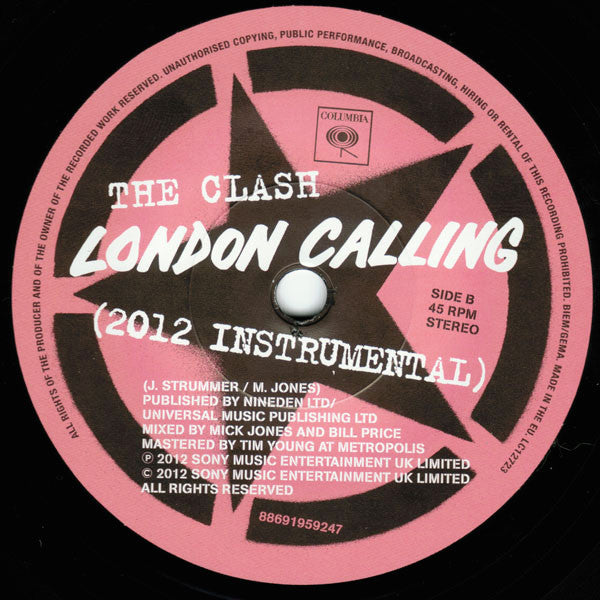 The Clash : London Calling (7", RSD, Single, Ltd)