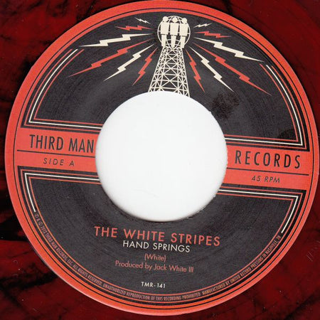 The White Stripes : Hand Springs (7", RSD, Ltd, Red)