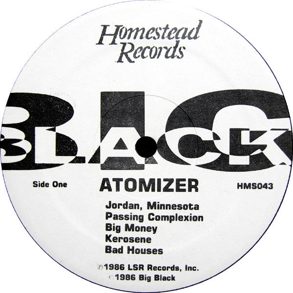 Big Black : Atomizer (LP, Album)