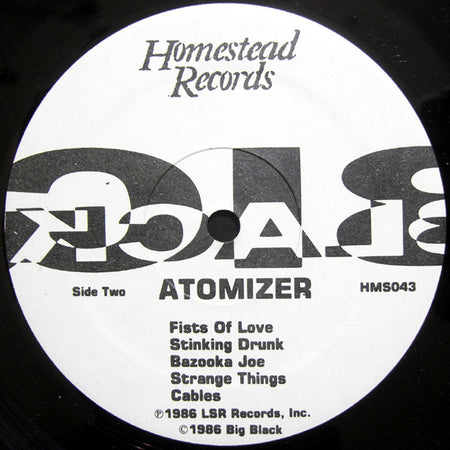 Big Black : Atomizer (LP, Album)