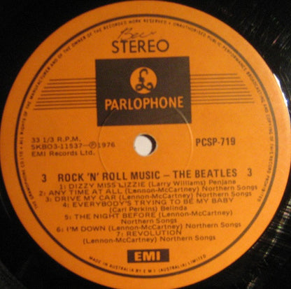 The Beatles : Rock 'N' Roll Music (2xLP, Comp)