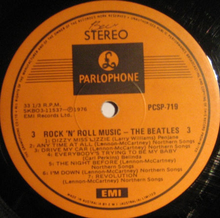 The Beatles : Rock 'N' Roll Music (2xLP, Comp)