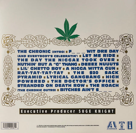 Dr. Dre : The Chronic (2xLP, Album, Ltd, RE, Gra)