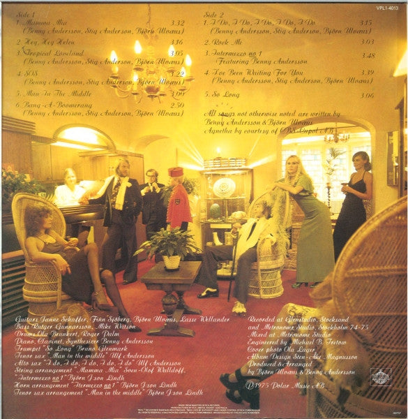 ABBA : ABBA (LP, Album, Yel)
