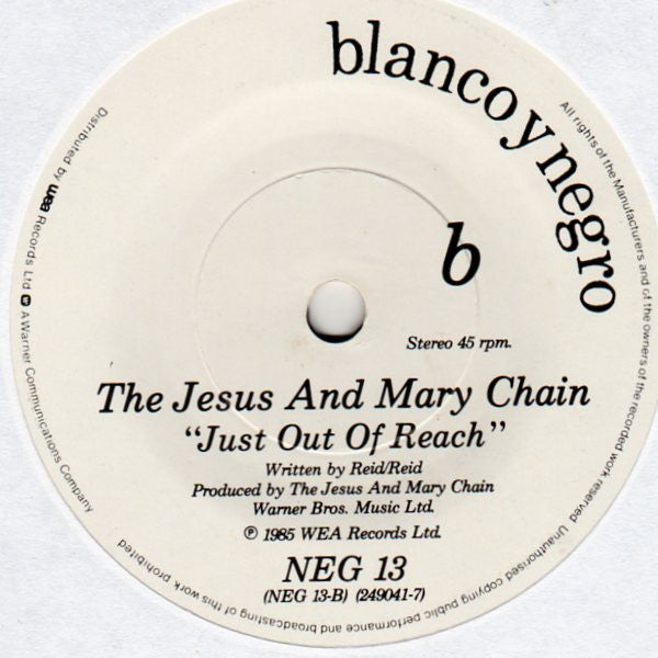 The Jesus And Mary Chain : You Trip Me Up (7", Single)