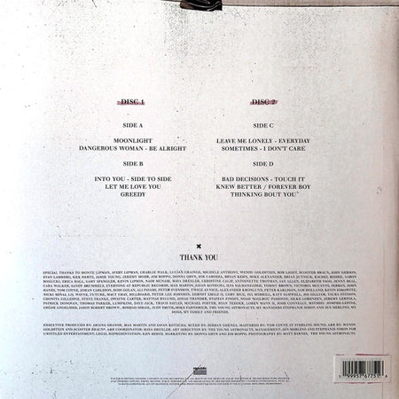 Ariana Grande : Dangerous Woman (2xLP, Album, RE, Pin)