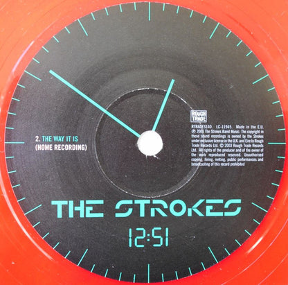 The Strokes : 12:51 (7", Single, Red)