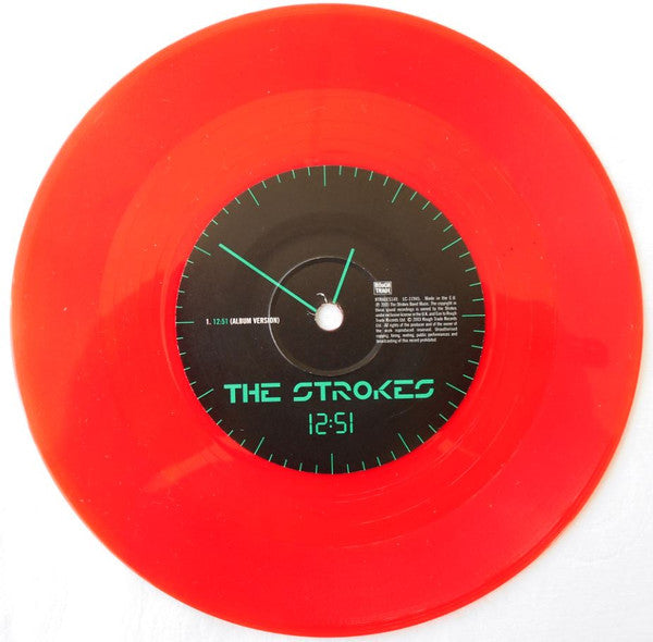 The Strokes : 12:51 (7", Single, Red)