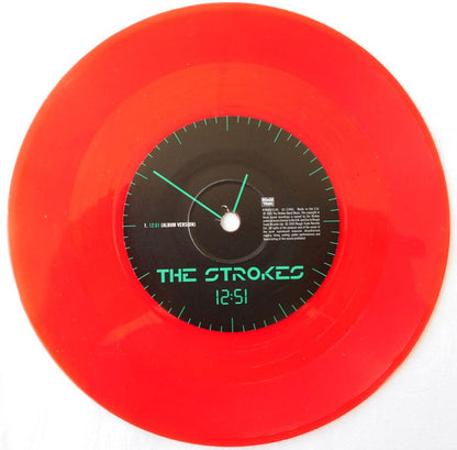 The Strokes : 12:51 (7", Single, Red)