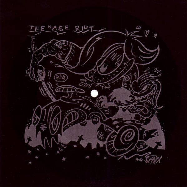 Sonic Youth : Teenage Riot (Flexi, 7", Shape, S/Sided)