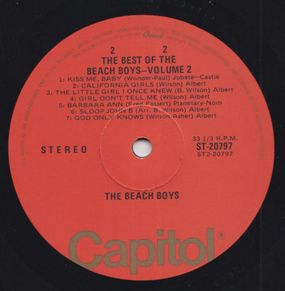 The Beach Boys : The Best Of The Beach Boys Volume 2 (LP, Comp, RE, RP)