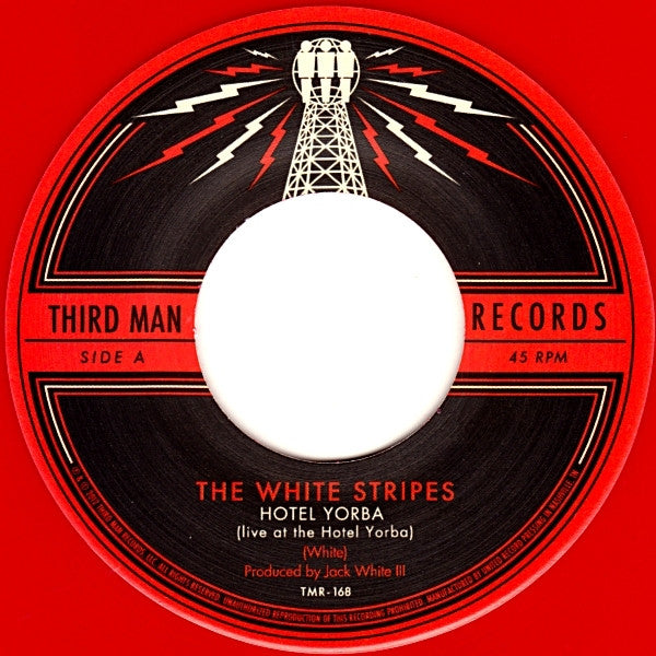 The White Stripes : Hotel Yorba (7", RSD, Single, Ltd, RE, Red)