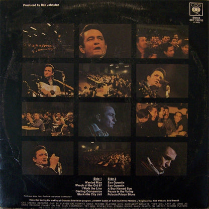 Johnny Cash : Johnny Cash At San Quentin (LP, Album)