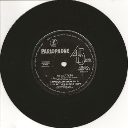 The Beatles : Magical Mystery Tour (2x7", EP)