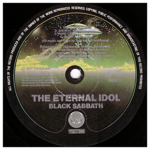 Black Sabbath : The Eternal Idol (LP, Album)