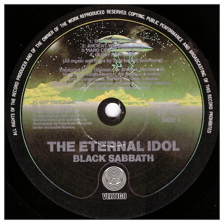 Black Sabbath : The Eternal Idol (LP, Album)