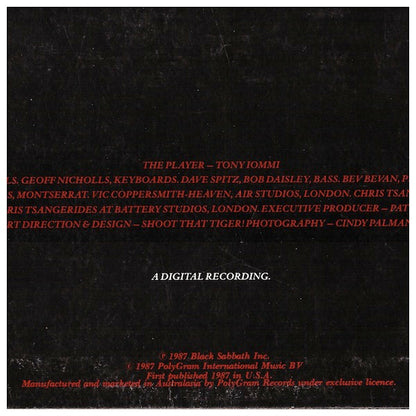 Black Sabbath : The Eternal Idol (LP, Album)