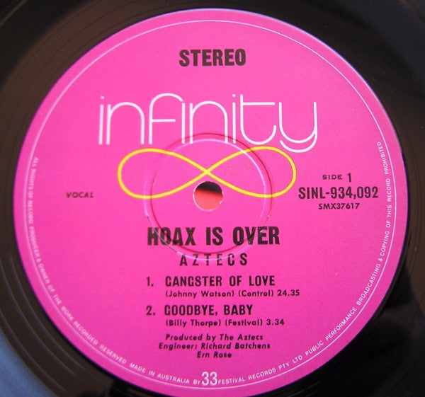 Aztecs* : The Hoax Is Over (LP, Album)