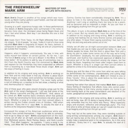 Mark Arm : The Freewheelin' Mark Arm (7", Single, Min)