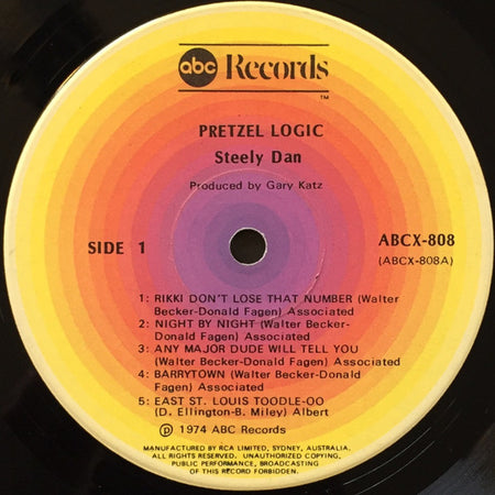 Steely Dan : Pretzel Logic (LP, Album, RE, Gat)
