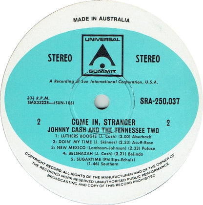 Johnny Cash : Come In Stranger (LP, Comp)