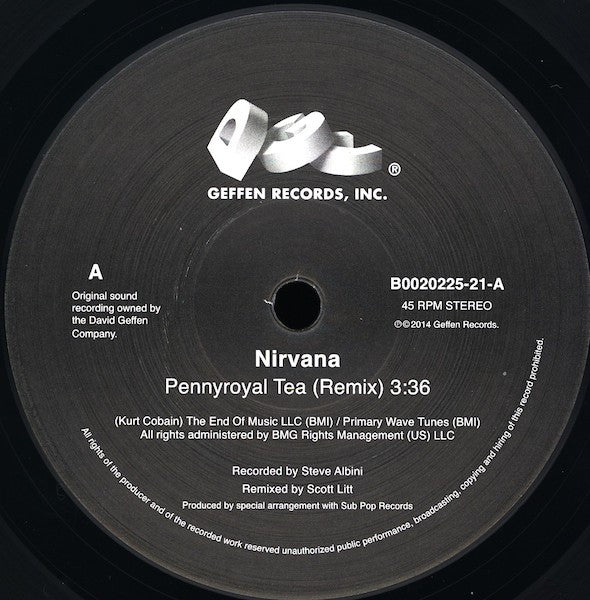 Nirvana : Pennyroyal Tea (7", RSD, Single, RE)