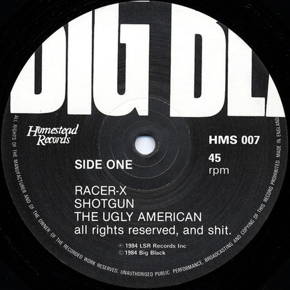 Big Black : Racer-X (12", EP)