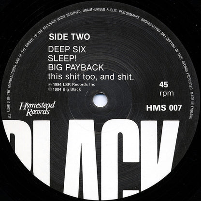 Big Black : Racer-X (12", EP)