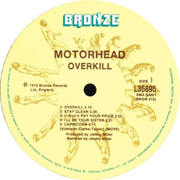 Motörhead : Overkill (LP, Album)
