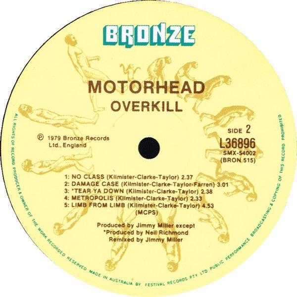 Motörhead : Overkill (LP, Album)