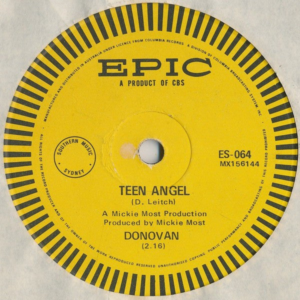 Donovan : Hurdy Gurdy Man (7", Single)