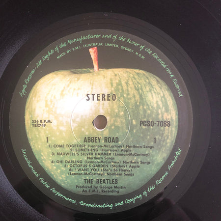 The Beatles : Abbey Road (LP, Album, Dra)