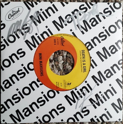 Mini Mansions : Death Is A Girl (7", Single, Ltd, Tra)
