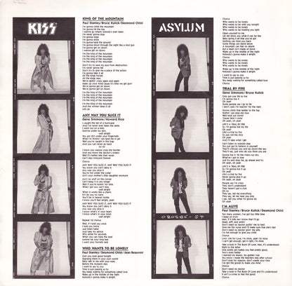 Kiss : Asylum (LP, Album)