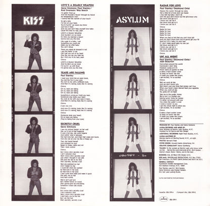 Kiss : Asylum (LP, Album)