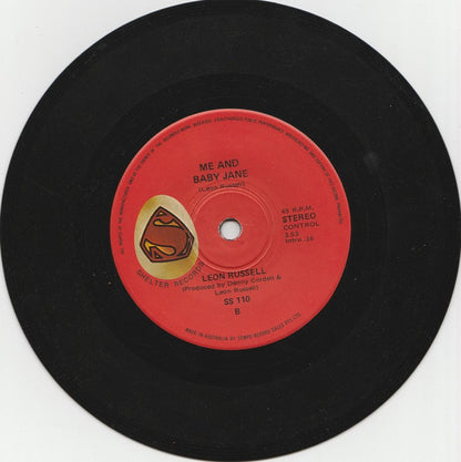 Leon Russell : A Hard Rains Gonna Fall (7", Single)
