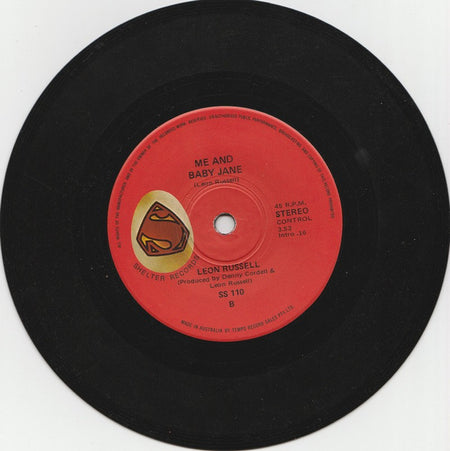 Leon Russell : A Hard Rains Gonna Fall (7", Single)