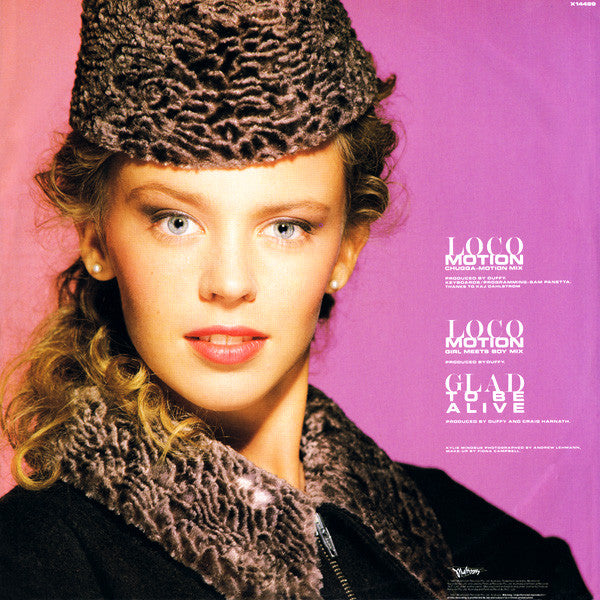 Kylie* : Locomotion - Chugga-Motion Mix (12", Single, Ltd)