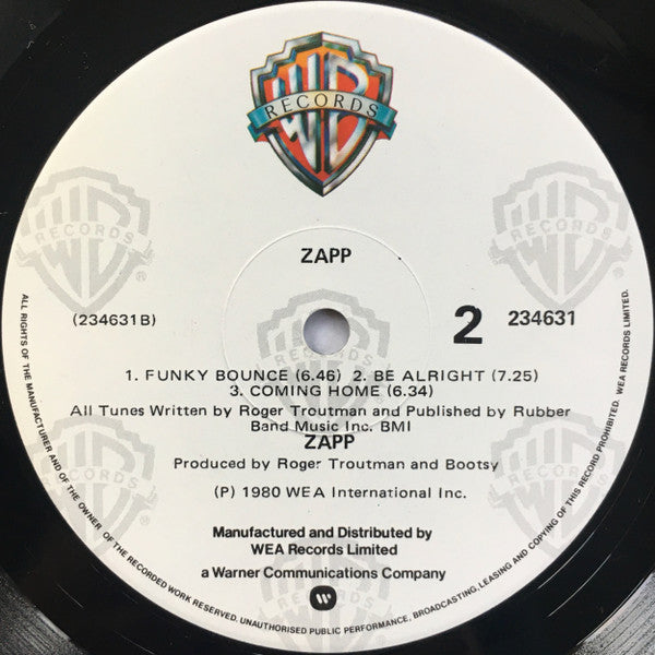Zapp : Zapp (LP, Album)