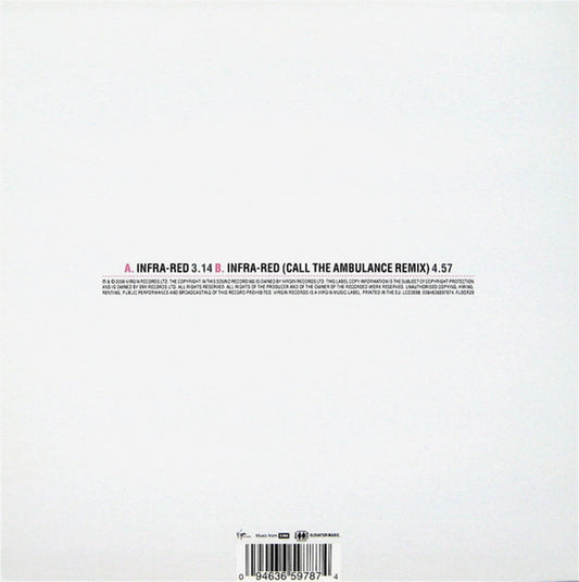 Placebo : Infra-Red (7", Single, Ltd, Whi)