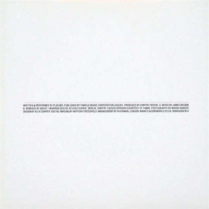 Placebo : Infra-Red (7", Single, Ltd, Whi)