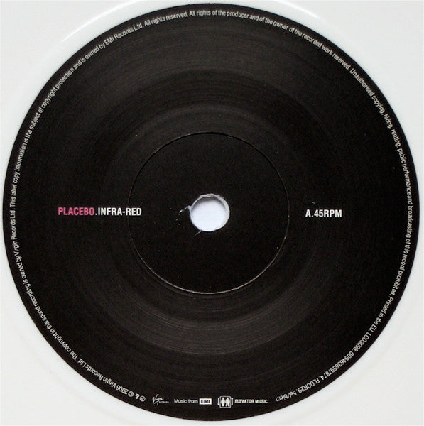 Placebo : Infra-Red (7", Single, Ltd, Whi)