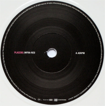 Placebo : Infra-Red (7", Single, Ltd, Whi)